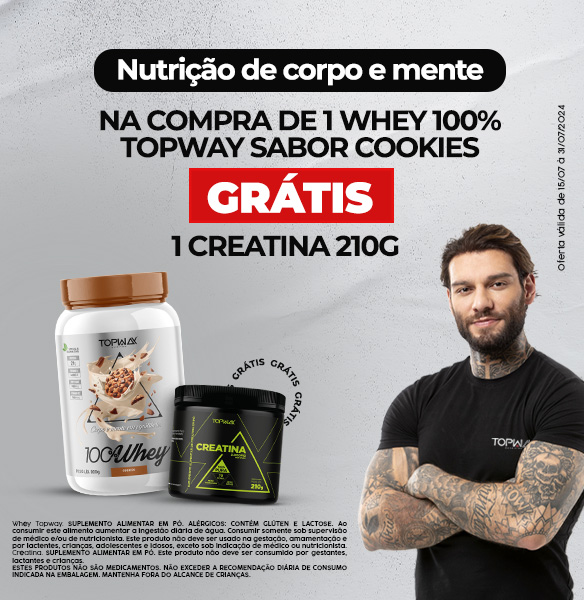 Ação Compre e Ganhe TopWay – 18/07 a 31/07